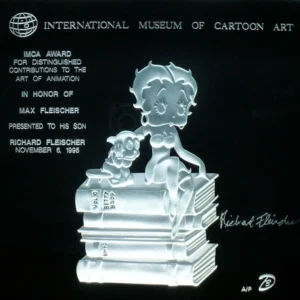 "Betty Boop" I.M.C.A. AWARD