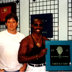 Chuck Carr with Dan