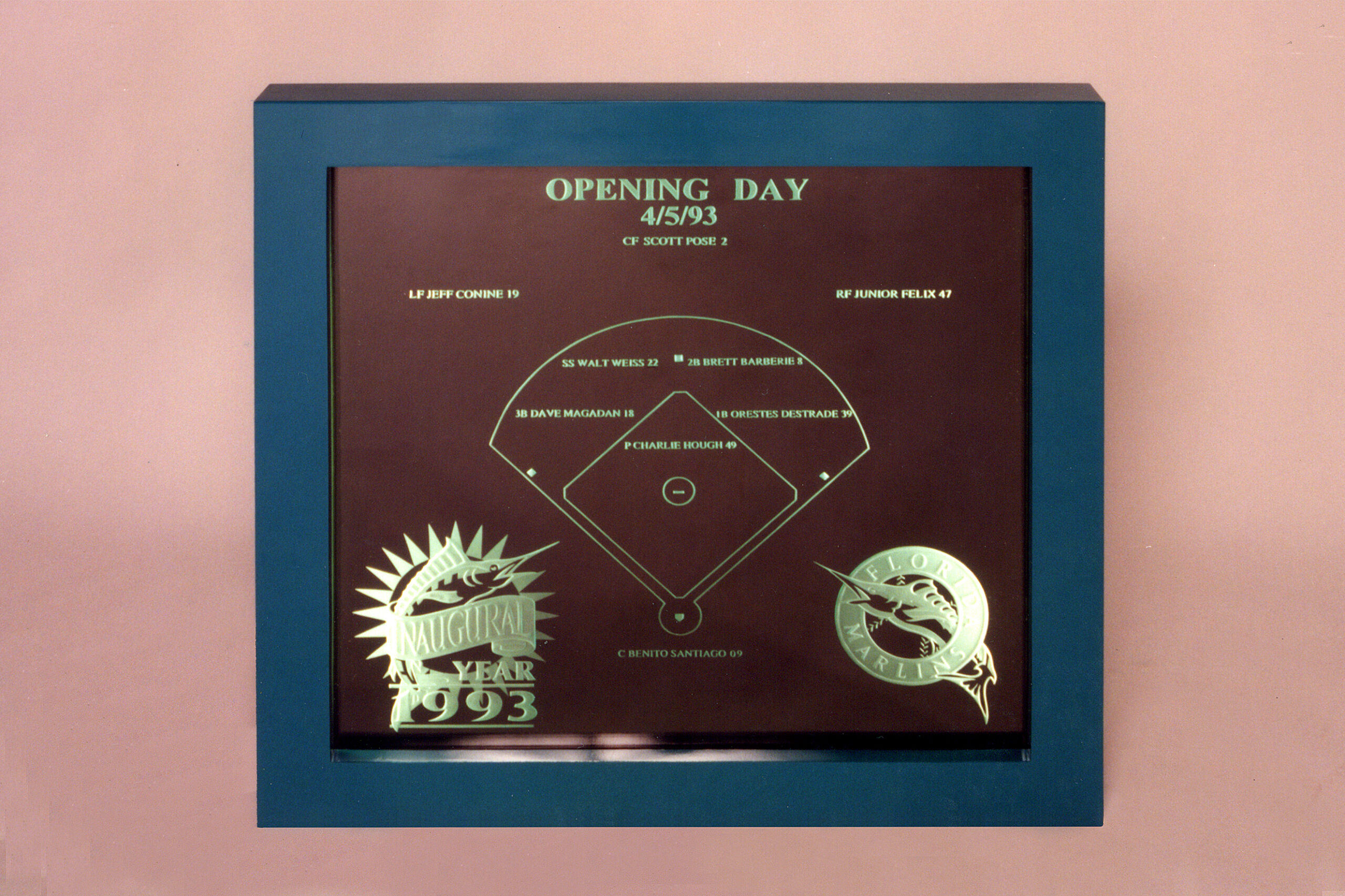 Florida Marlins Opening Day 1993