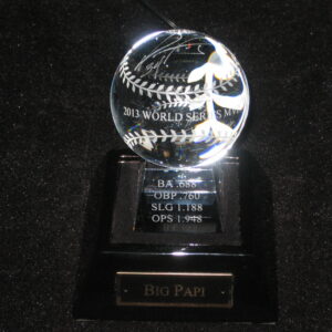 Crystal Baseball-BIG PAPI-David Ortiz