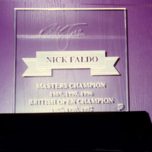 Nick Faldo Tribute