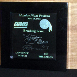 Theismann/Taylor "Breaking News"